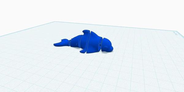 Articulated Dolphin Fidget   