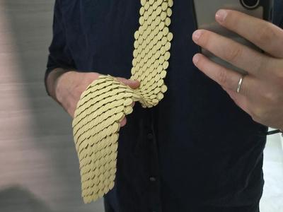 Modular Dragon Scales Chainmail Tie