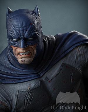 Batman on the Bat Signal Collectible