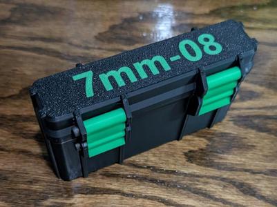 7mm-08 Remington 20rnd Ammo Box