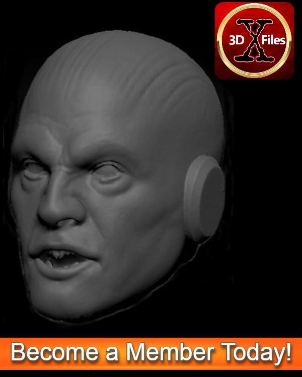 Star wars Hot Toys Head sculpt – Grand Inquisitor – Black Series – Hottoys – 1:12 and 1:6 Scale- Act