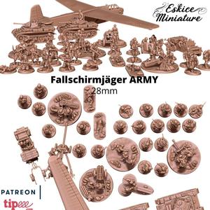 Fallschirmjager ARMY – 28mm for wargame