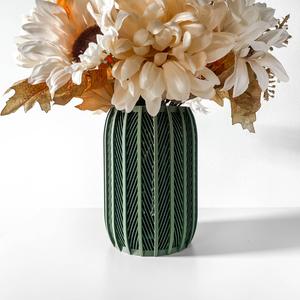 The Inso Vase, Modern and Unique Home Decor for Dried and Preserved Flower Arrangement  | STL File
