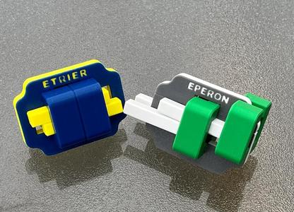 Two excellent, small puzzles from Stephane Chomine   