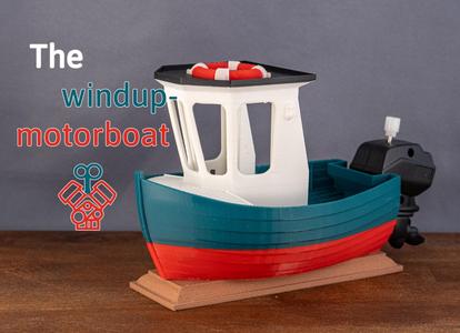 Boat Model 010 – The windup-motor boat