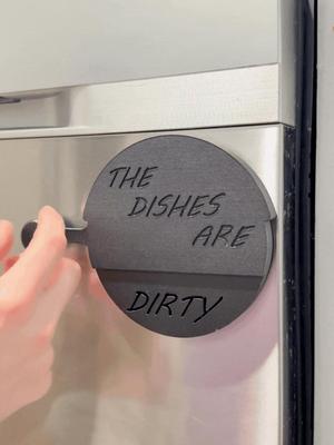 Dishwasher Dial (Clean/Dirty)