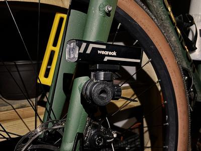 Bike Fork Light Mount