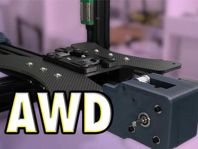 Ender 3 AWD Y axis (for 12mm Belts)   