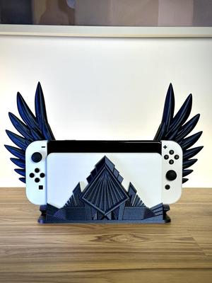 Art Deco Wings Nintendo Switch Dock