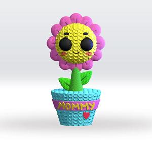 Knitted Mommy STL file Mother Day 3D Model