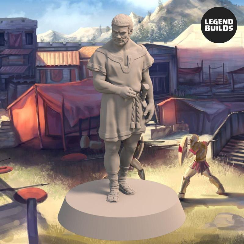 Alaster from Megapion – 3D printable miniature – STL file