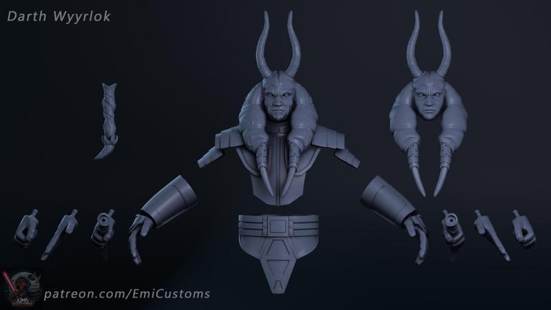 Darth Wyyrlok Kit