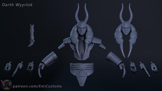 Darth Wyyrlok Kit