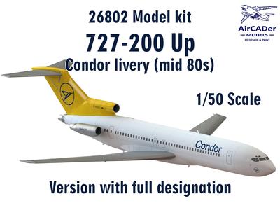26802 Model kit Boeing 727-200 Up