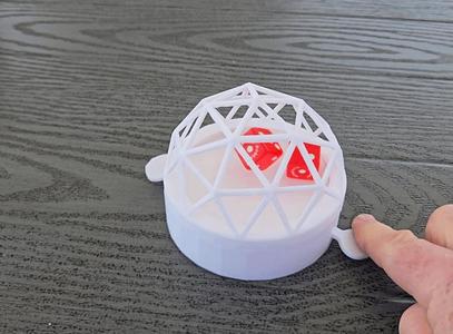 Dice Bubble Roller / Case / Pop-O-Matic