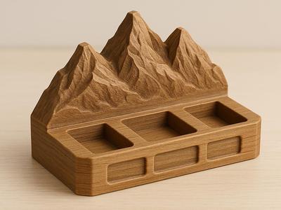 Mountain key holder