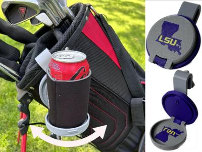 Zero Gravity LSU Folding Drink Holder Golf
