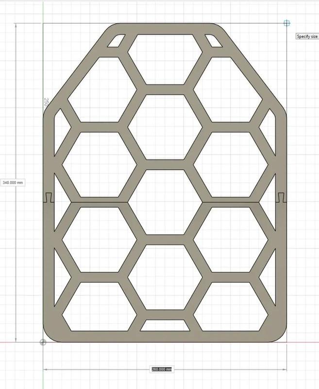 SAPI L Plate Vent