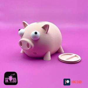 FUNNY PIGGY BANK / NO SUPPORTS / MULTIPARTS / 3MF