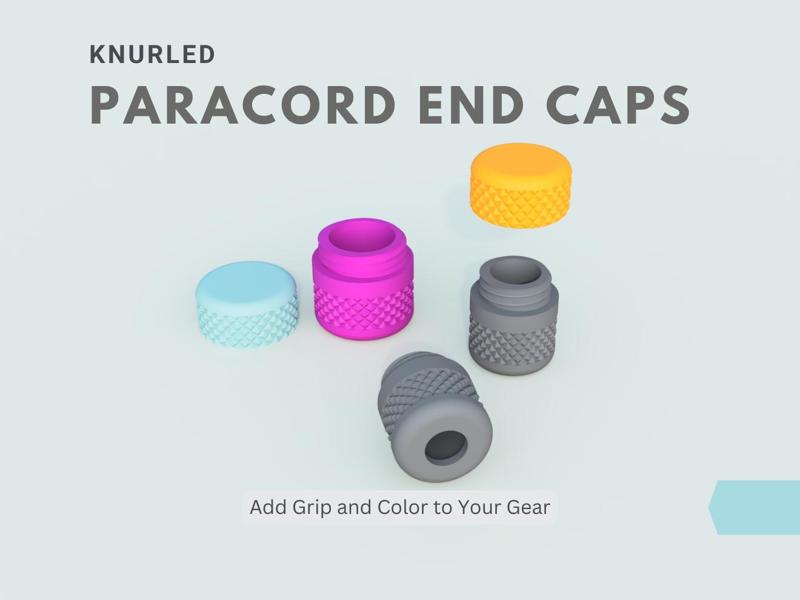 Paracord End Cap Set for Gear & Gadgets