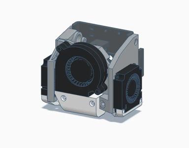 KINGROON KLP1 210 EXTRUDER MOD 2X 4010 FAN
