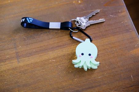 Cthulhu Kawaii Keychain
