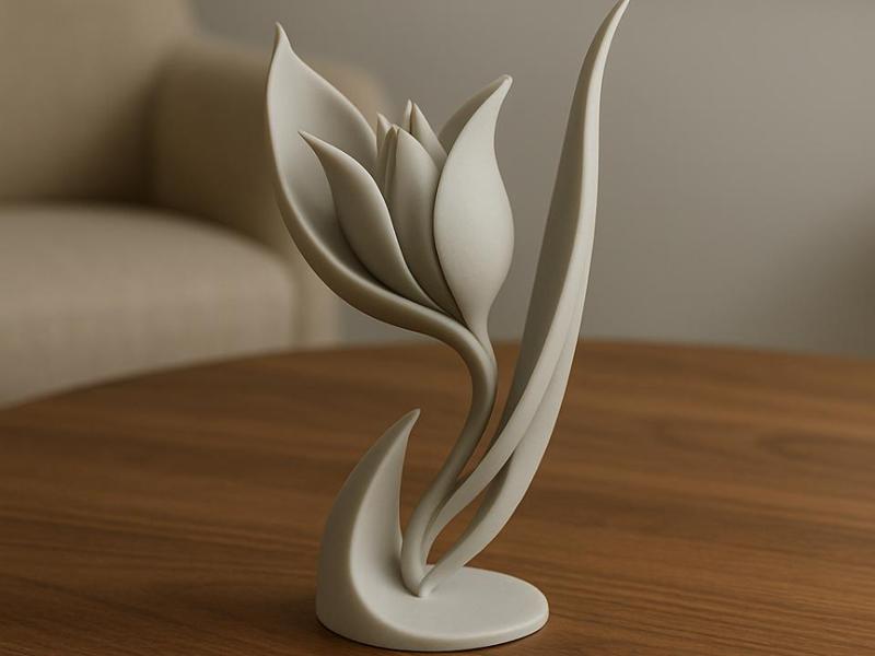Artistic Tulip – Elegant Flower as Decoration