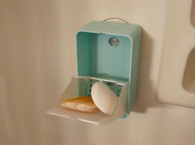 Shower Soap Holder with Drain