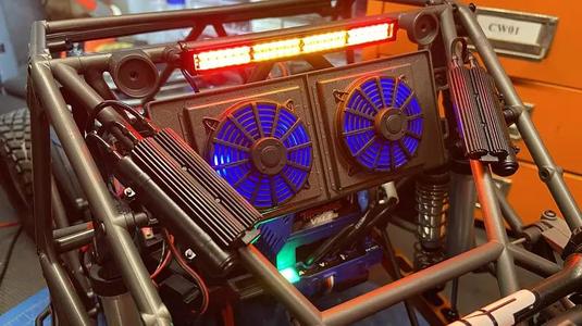 Traxxas Unlimited Desert Racer Fan Ducts