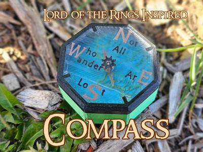 Working Compass - LOTR Inspired