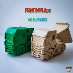 DUMP TRUCK – PRINT IN PLACE
