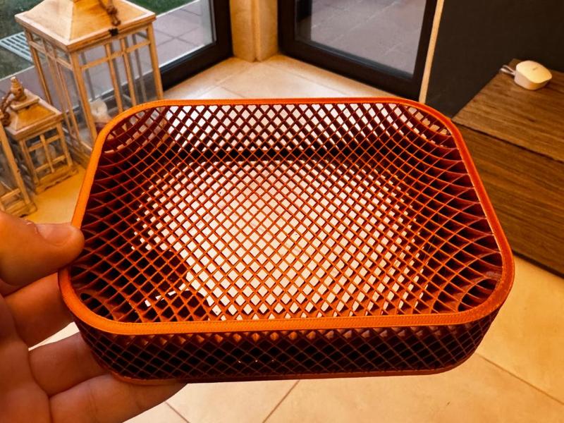 Geometric Object Tray with Edges V2
