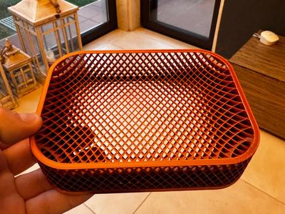 Geometric Object Tray with Edges V2