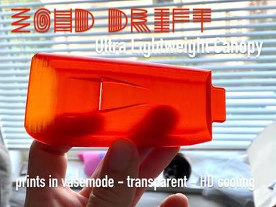 ZOHD Drift Canopy: Lightweight Vasemode