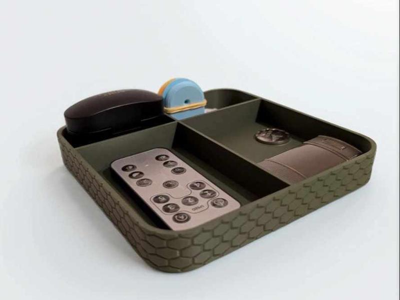 Catch All Tray Hexagonal Pattern