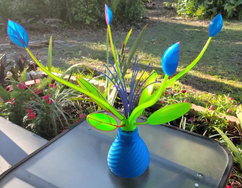 Zen Kinetic Art Wind Spinner with magnetic bearing