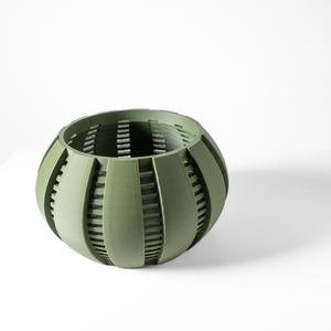 The Arik Orchid Planter Pot with Drainage | Tray Included | Modern and Unique Home Decor for Orchids