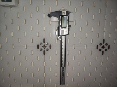 IKEA Pegboard – Caliper Holder