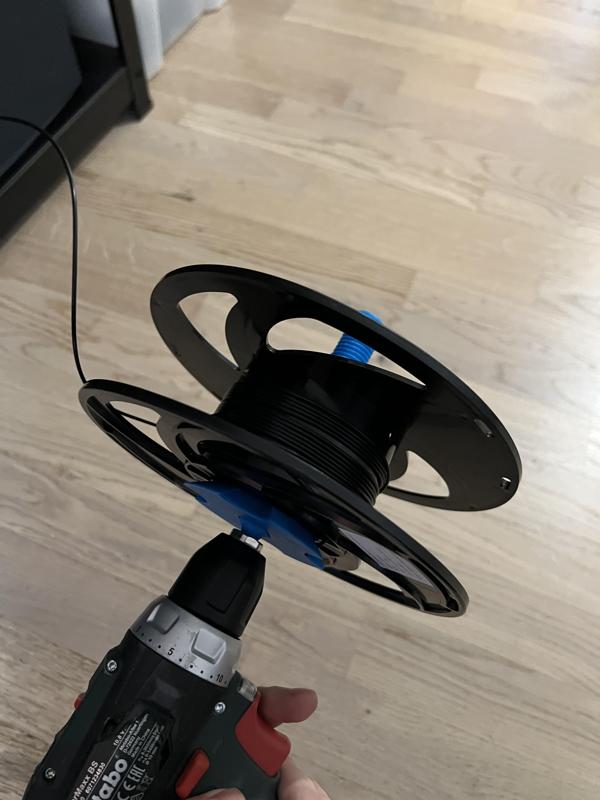 Simple filament winder