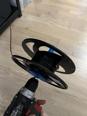 Simple filament winder