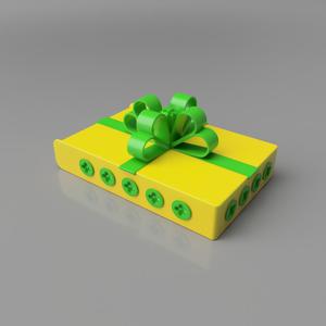 *Annoying* Gift Card Lock Box -Multi Colour No AMS