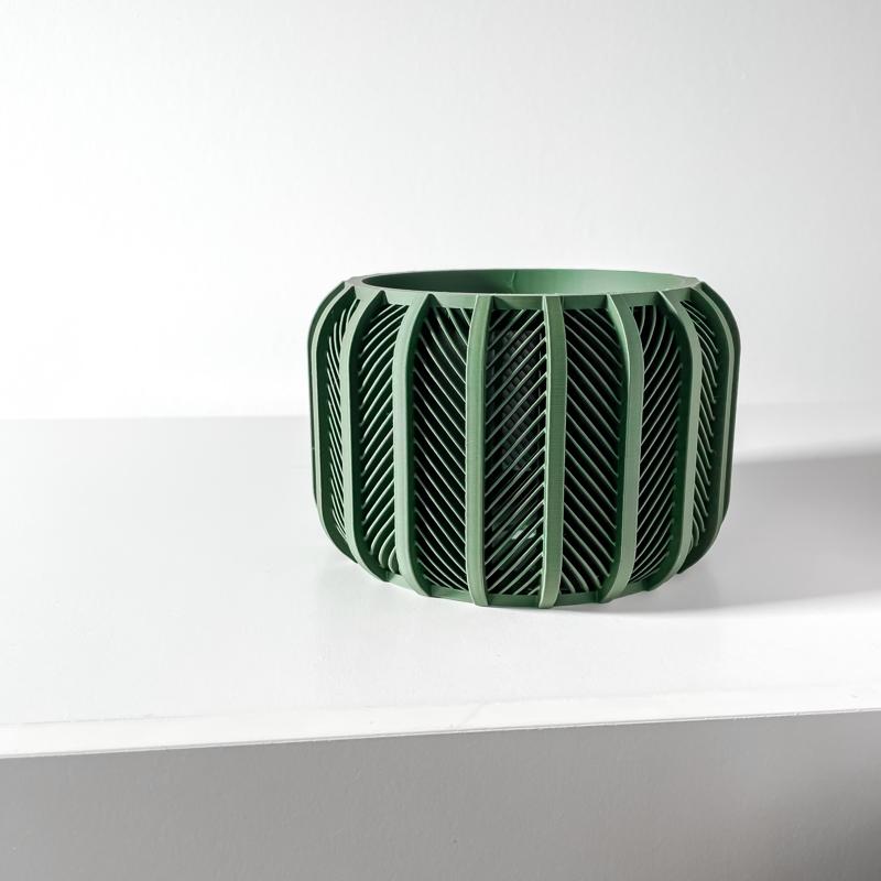 The Rodex Orchid Planter Pot with Drainage Tray | Modern and Unique Home Decor
