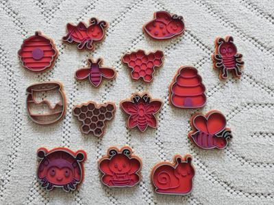 Cute Honey Bugs Insect Cookie Cutter Playdoh Clay