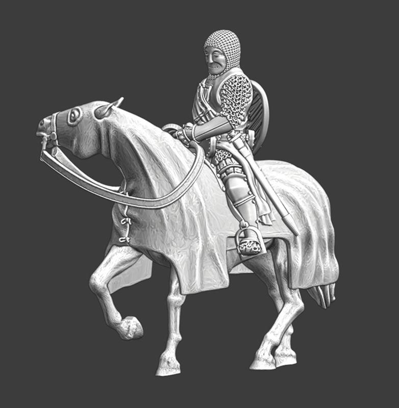 Mounted Lazarus Brother Knight
