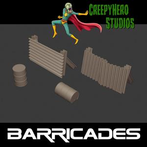 Gaslands Barricade Set