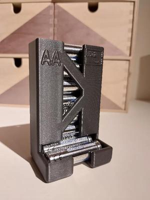 AA Batterie Spender / AA Battery Storage Organizer   