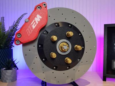 Brake and Bearing Hub Model (1:1 Scale) With LEDs!