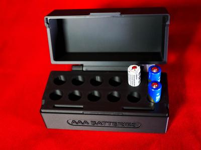 AAA Battery Holder & SD Card Storage Box