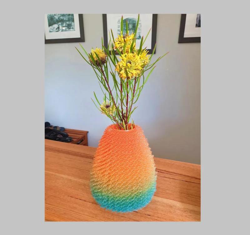 Fuzzy Vase