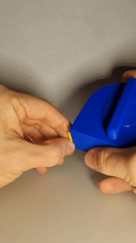 Fully 3D-printable measuring tape – V1